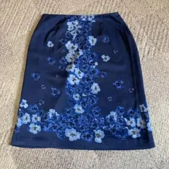 最終値下げ：美品（新品未使用）ワールド　SunaUna　スカート　花柄・サイズS