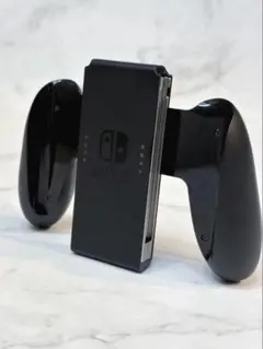 Nintendo Switch Joy-Con グリップ 純正 ブラック