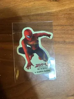 新品未使用未開封スパイダーマンかっぱ寿司コラボステッカーシールブランドニューデイ