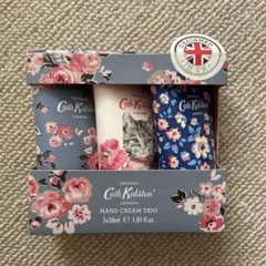 【新品】 Cath Kidston®ハンドクリーム 　キャット&フラワー 3本