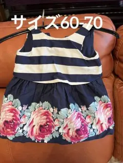 JANIE AND JACKワンピース　サイズ60ー70