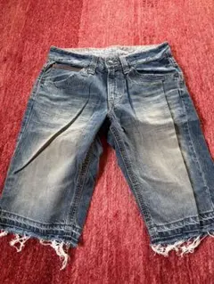 EDWIN デニムショートパンツ　ウエスト76-79