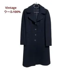 ヨーロッパ古着　ウールコートのサムネイル