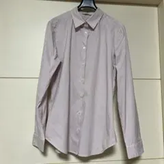 UNIQLO ストライプ 長袖シャツ Lサイズ