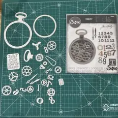 ティムホルツ　厚手カッティングダイ　5種類 Amazon.co.jp: Sizzix カッティングダイ ダイカット 型 ミックス