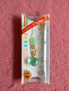 波動転写,電磁波対策,携帯ストラップ♥着メロストラップ　グリーン