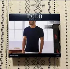 POLO 黒スリムフィットTシャツ 1枚