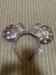 ディズニー ハート型スパンコールカチューシャ