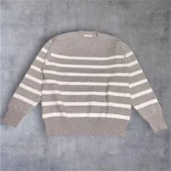00’s vintage studio CLIP ボーダーニット グランジy2k