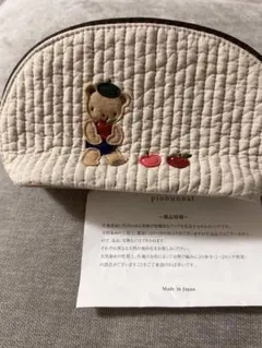 ファミリア×ピオヌンナル MAESTRO マエストロ ポーチ ベージュ 美品