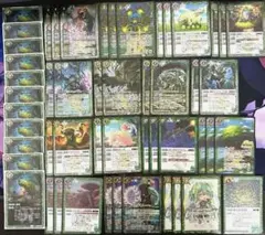 リース御代紅海 デッキパーツ 24枚 PERFE910 一音の妖精 コハク 等