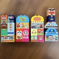 アンパンマンミュージアム 限定 ブロックラボ ブロック セット お店屋