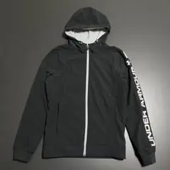 極美品 UNDER ARMOUR 裏起毛 ウィンドブレーカー レディース S
