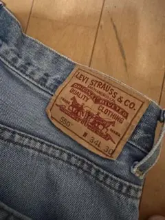 LEVI'S 550 ライトブルーデニムパンツ M 34 L 30
