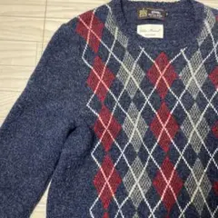 アーガイル ニット