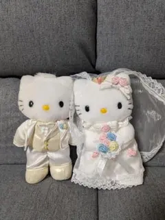 ハローキティ ウェディングドールセット