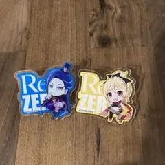 リゼロ　クリップバッジ　２つセット