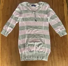 BURBERRY BLUE LABEL ストライプワンピース