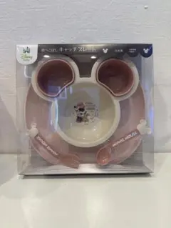新品　ミニーマウス　子供用食器セット プレート スプーン フォーク 赤ちゃんのサムネイル