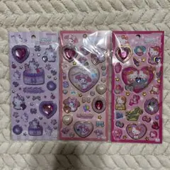 サンスター　サンリオ　キラキラジュエルシール　マイメロ　3枚　セット　正規品