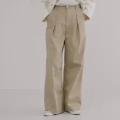 美品 ciota shiota URBAN RESEARCH ワイドチノパンツ