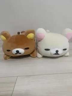 リラックマ・コリラックマ ティッシュカバー 2点セット