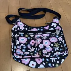 レスポートサック 花柄 ショルダーバッグ