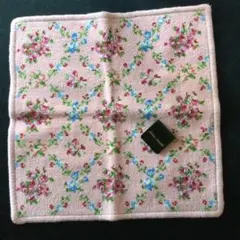 ボーンシェニールタオルハンカチ 未使用