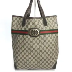 GUCCIグッチGG柄PVCトートバッグ