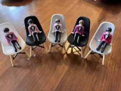 嵐　ARASHI 座る嵐　コップのフチ子 5種セット 箱付き