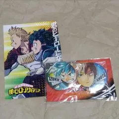 僕のヒーローアカデミア 緑谷出久＆轟焦凍 缶バッジセット