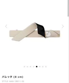 【新品未使用】ALEXANDRE DE PARIS バレッタ TIMELESSのサムネイル