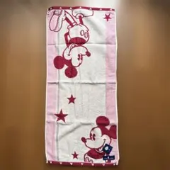 ミッキーフェイスタオル