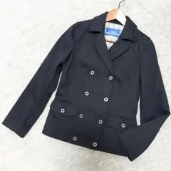 バーバリーブルーレーベル　コットンダブルブレストジャケット　38　極美品✨