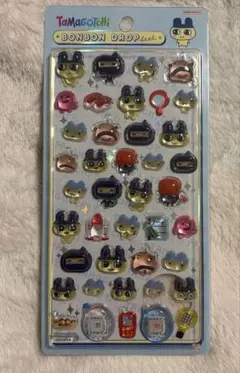 たまごっち　ボンボンドロップシール　まめっち