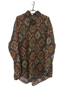 USA製　TANGO　ビンテージ　シャツ　柄シャツ　ペイズリー　ドレス