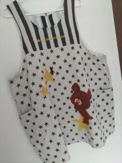 保育士　エプロン　くまのがっこう　ジャッキー　キャラクター