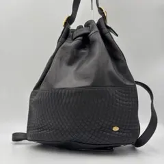 BALLY バリー ヴィンテージ 2way リュック ハンドバッグ ブラック