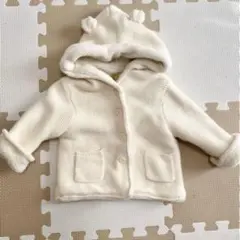 GAP ブラナンベアセーター ベビー パーカー ボアニット クマ耳