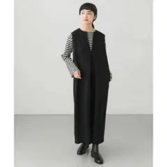 かぐれ kagure Vネックギャザー切替ワンピース - メルカリ