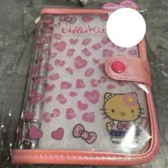 サンリオ 日焼けキティ キティ シール帳 シールバインダー ヒョウ柄 ピンク