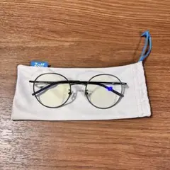 Zoff ボストン型PCメガネ（度なし） PC ULTRA TYPE 黒フレーム