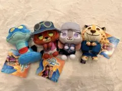 ズートピア２＆you マスコットVol.1 vol.2 4点セットニックジュディ