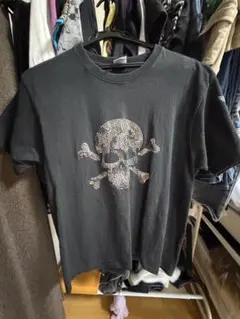 ブラック フェード ビンテージ スカルTEE this man 大野 - メルカリ