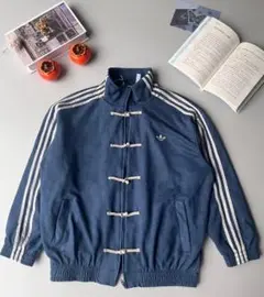 adidasアディダス 中国限定 蛇年トラックジャケット ネイビ M