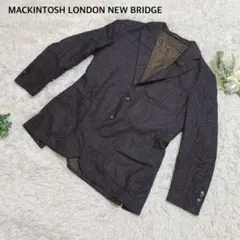 マッキントッシュロンドン サマーテーラードジャケット チェック