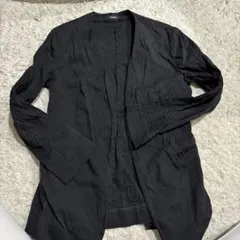 セオリースーツ黒綿麻のサムネイル