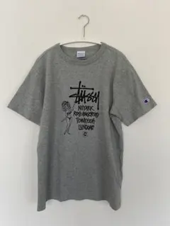 STUSSY champion tシャツ