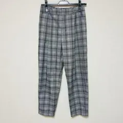 未使用URBAN RESEARCH 総柄 チェック スラックス チノパンツ