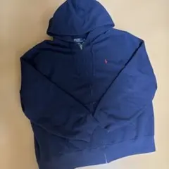 ポロラルフローレン ジップパーカー ネイビー